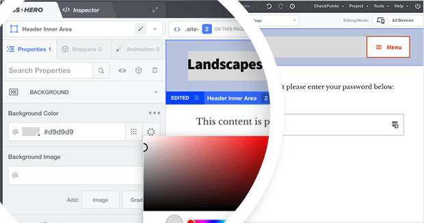 customize-the-header - SeedProd Customize the CSS of your header