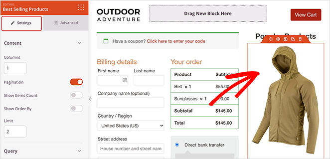 best-selling-products-settings-WordPress - SeedProd Customize best selling products settings