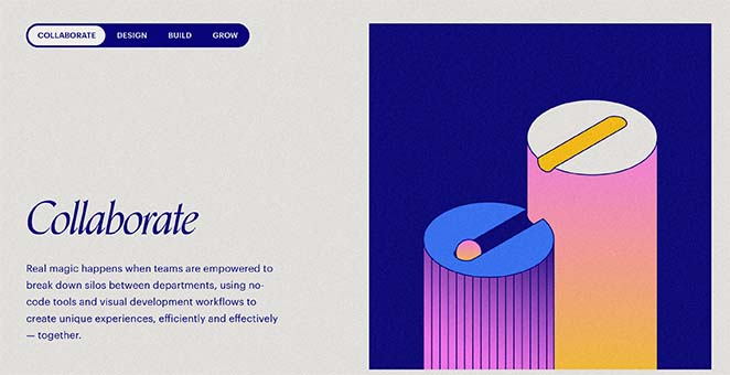 one-page-website-navigation - SeedProd One page website navigation example