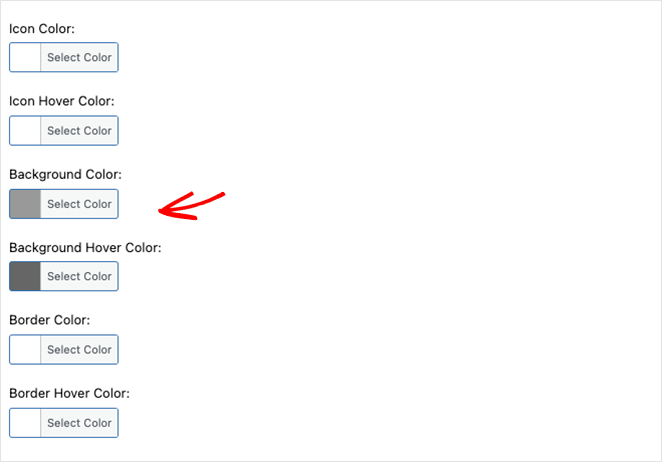 simple-social-icons-colors - SeedProd Edit Simple Social Icons colors