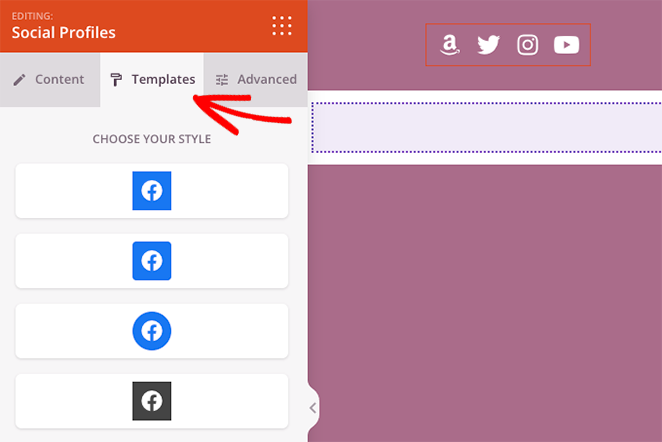 social-media-icon-templates - SeedProd social media icon templates