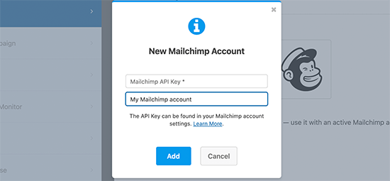 wpforms-mc-apikey - SeedProd Mailchimp API key